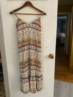 O'NEILL Boho Floral Sleeveless Midi Dress - Size Small